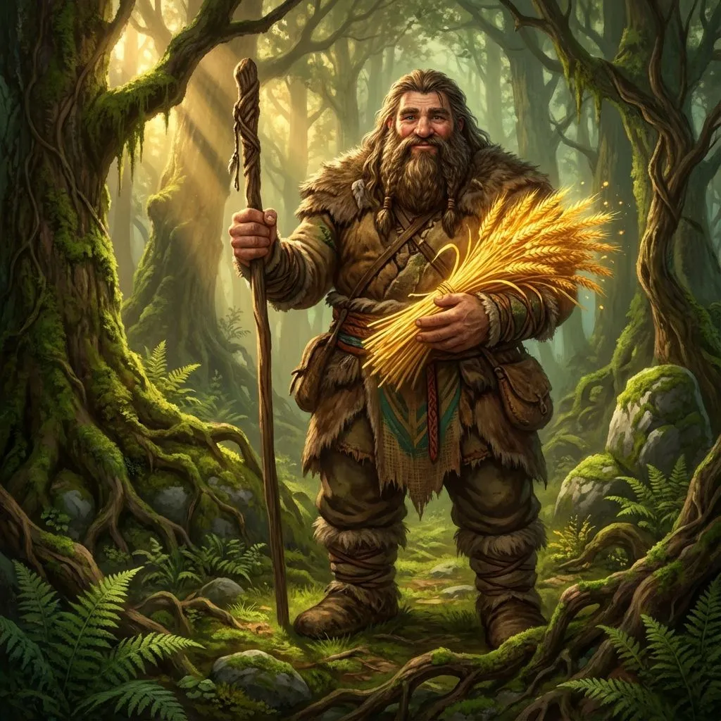 Basajaun y la semilla del trigo