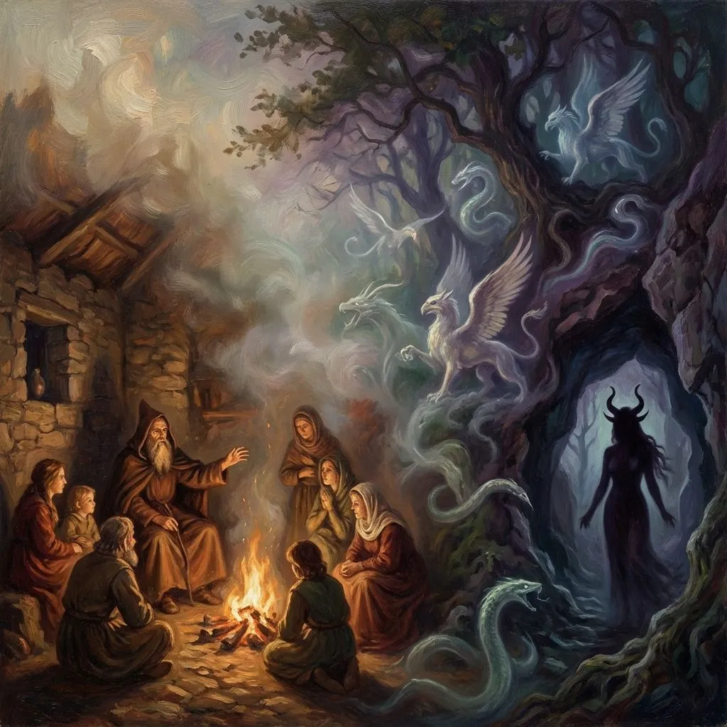 Narración oral y mitos cobrando vida