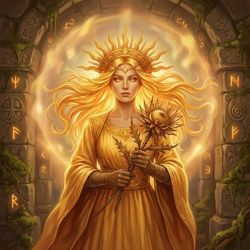 Eguzki, el Sol personificado