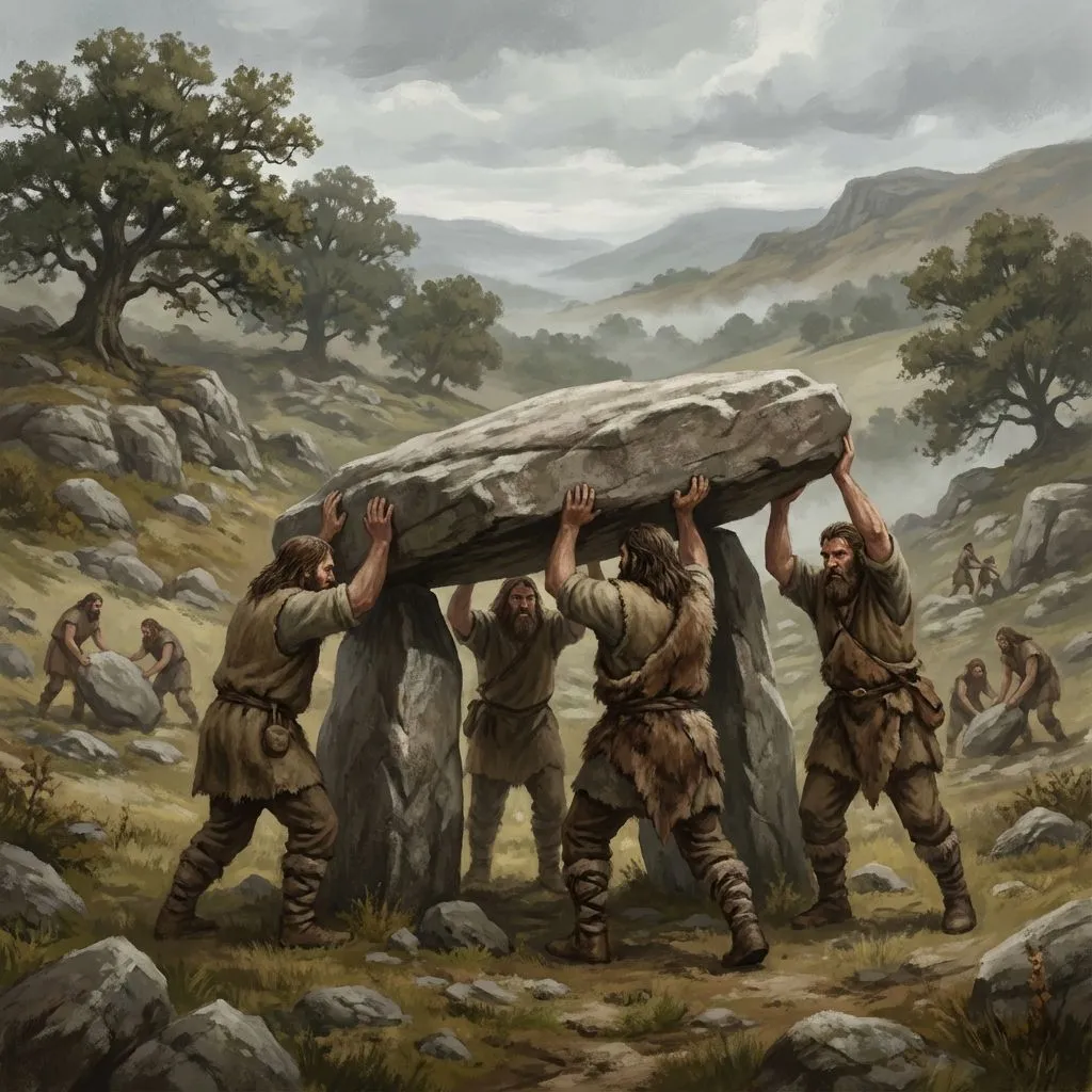 Jentiles constructores de megalitos