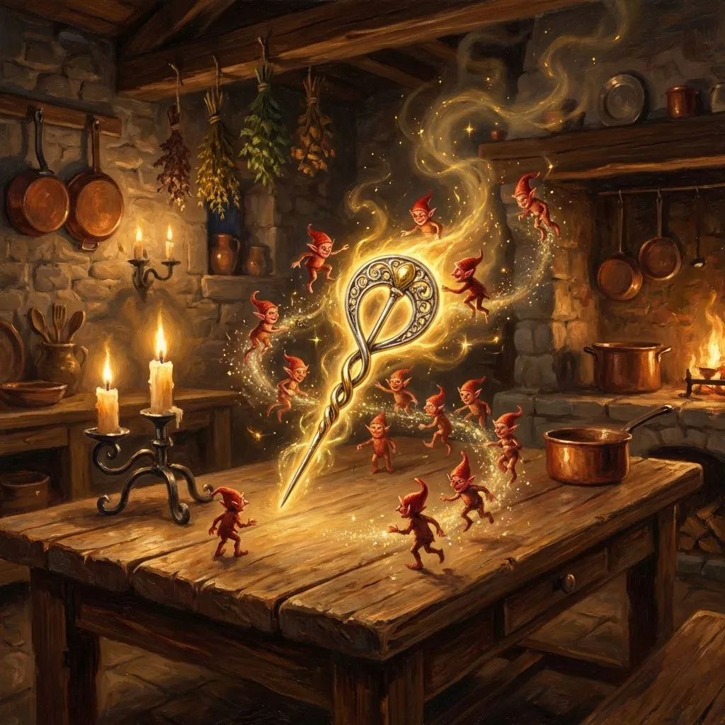 El alfiler encantado