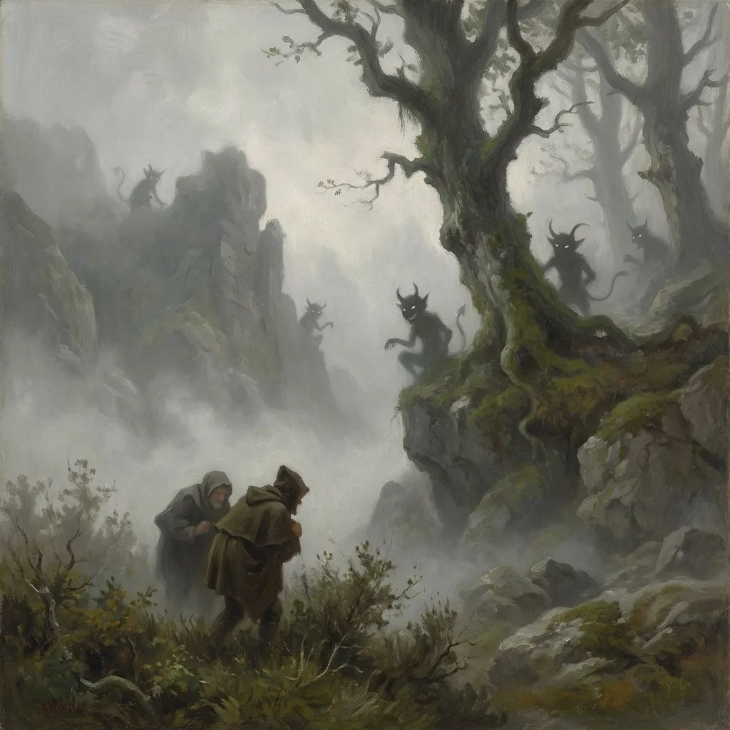 Las risas en la niebla