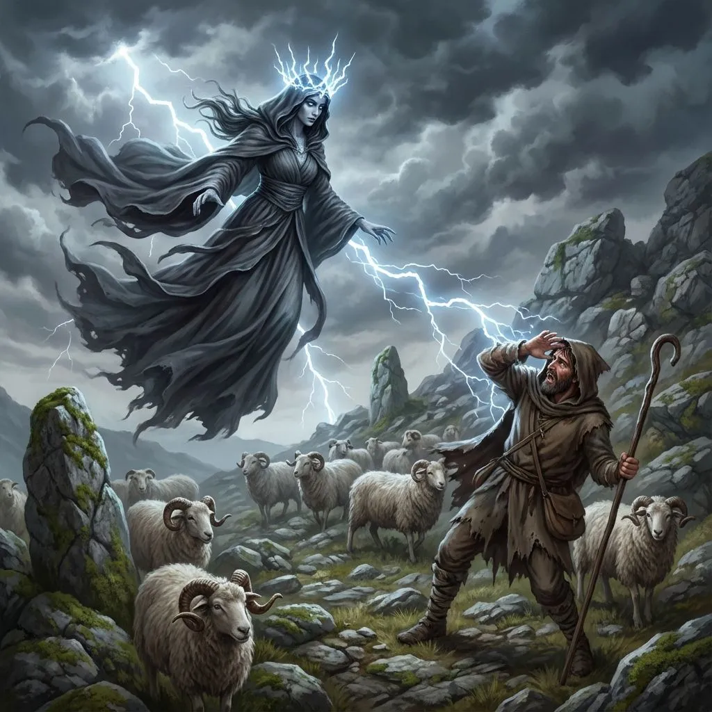 Mari y el pastor mentiroso