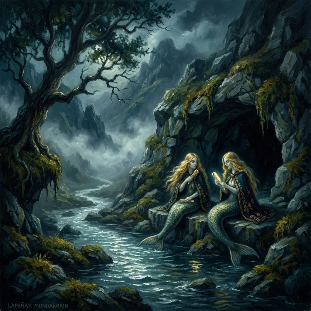 Mondarrain y la cueva de las lamias