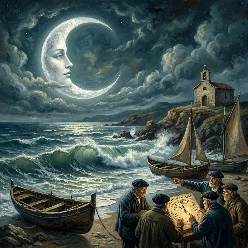 The cycle of the tides