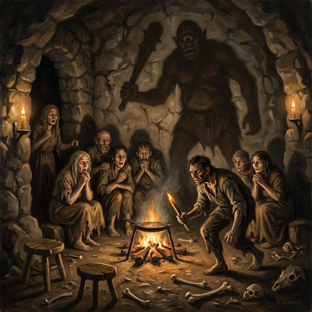The cave of terror