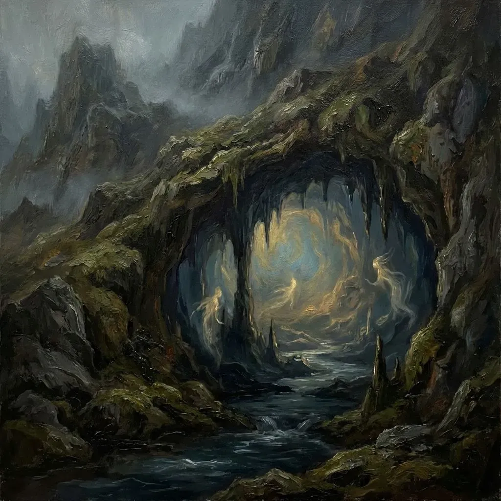 The sacred caves