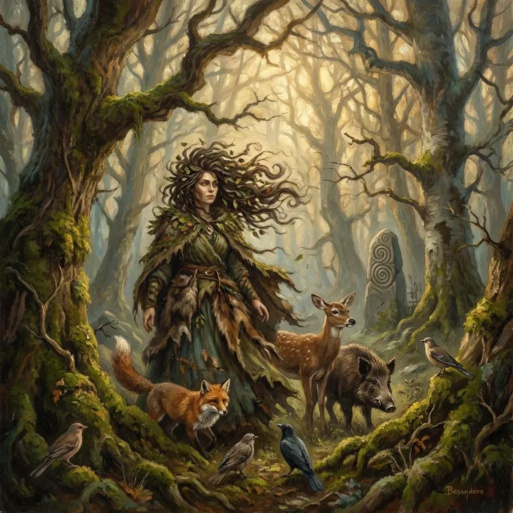 The wild lady