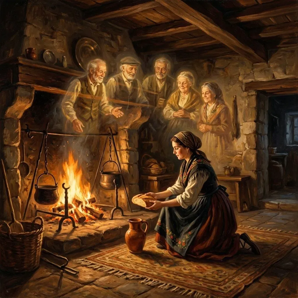 Offerings to the fire