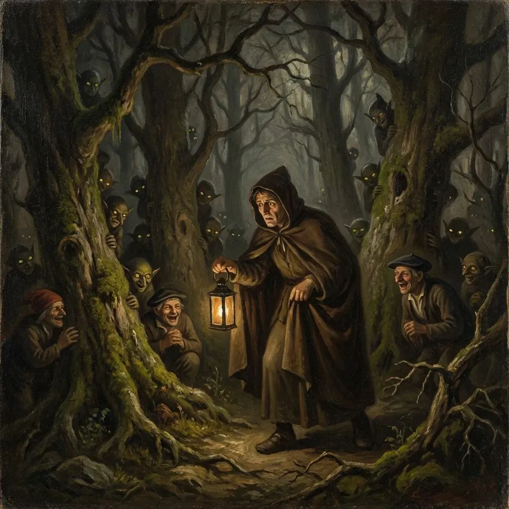 Laughter in the darkness