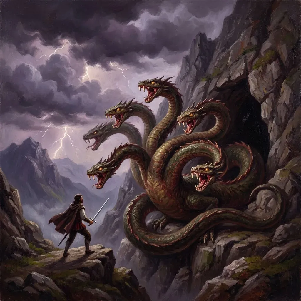 The seven heads