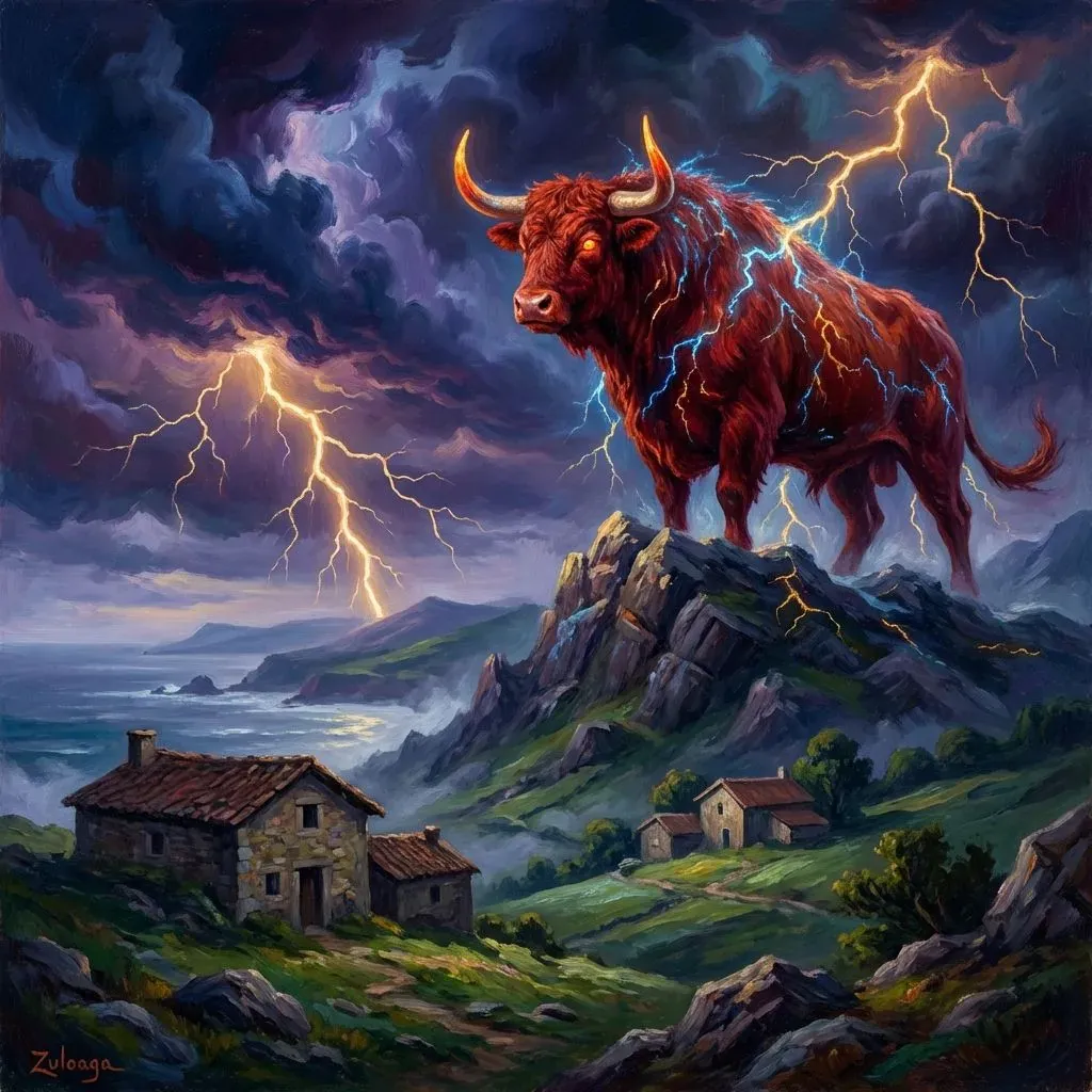 The bull of lightning