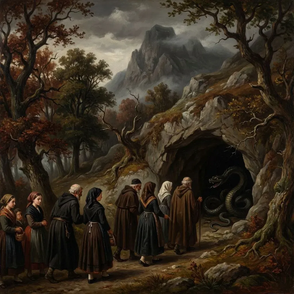 The tribute of maidens