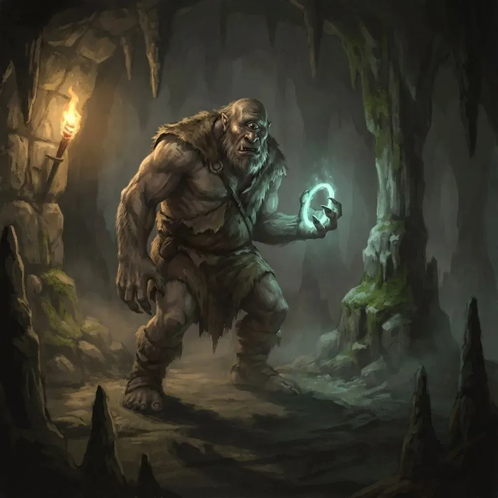 Tartalo and the cyclops's ring